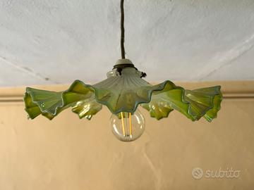 Lampada vintage di vetro