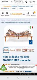 reti in doghe reclinabile 