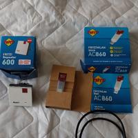 Fritz repeater 600+Fritz Wlan Stick Ac860