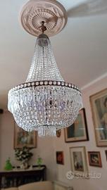 Lampadario di cristallo