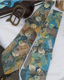 Cravatte rielaborate E. Zegna e Lancome