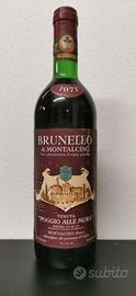 Brunello di Montalcino "Poggio alle Mura" 1971