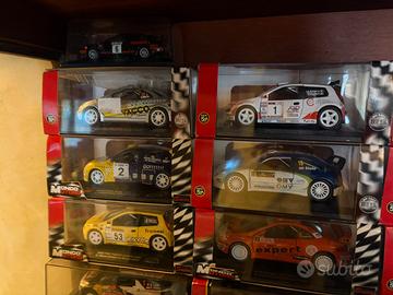 Collezzione modellini rally 300 pezzi