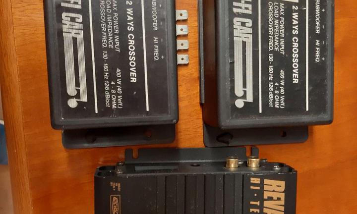 Amplificatore stereo hifi da auto Revac