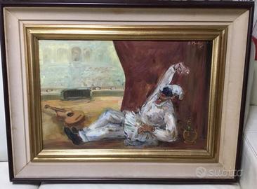 ANTONIO MARTUCCI ( Napoli 1934 ) Dipinto olio