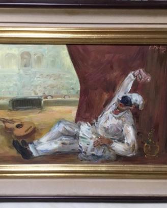 ANTONIO MARTUCCI ( Napoli 1934 ) Dipinto olio