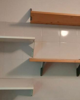 Mensole da cucina complete di supporti altri mobil