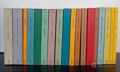 18 libri ed. Adelphi collana Gli Adelphi