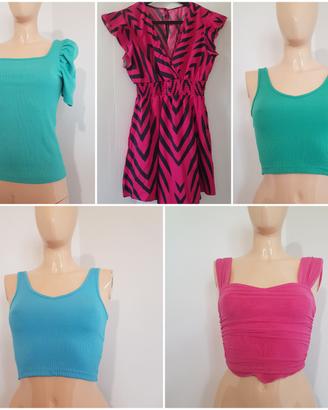 Lotto abbigliamento donna  XS  - 5 pezzi -
