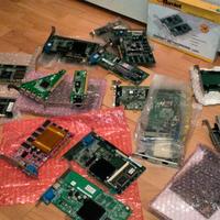schede pci agp isa vga usb scsi modem audio