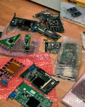 schede pci agp isa vga usb scsi modem audio