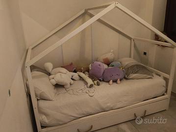 letto a capanna artigianale 