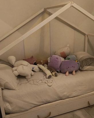 letto a capanna artigianale 