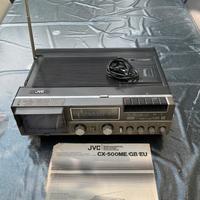JVC CX-500ME radio-TV-cassette portatile