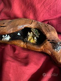 Presepe Sacra famiglia artigianale