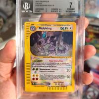 Nidoking Holo Aquapolis BGS 7.5 Crystal
