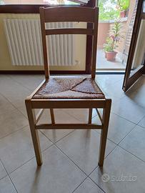 Sedie in legno