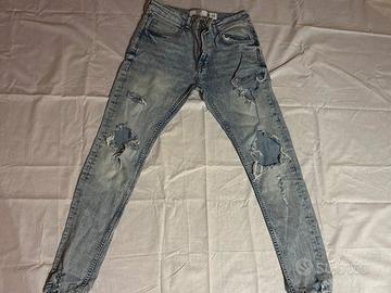 Jeans azzurro chiaro bershka