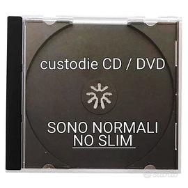 40 Custodie CD / DVD Normal Case Jewel - NO SLIM