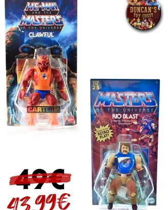 Masters Of The Universe Rio-Blast e Clawful