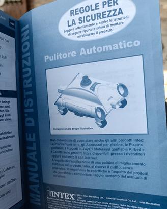 pulitore automatico per piscina