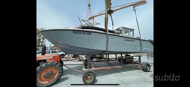 Sfriso 830 suzuki elettronico barca vongole