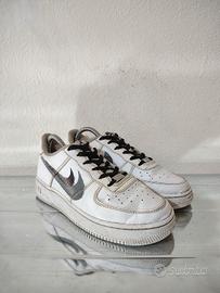 sneakers nike air force 1 scarpe in pelle donna 
