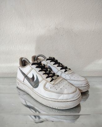 sneakers nike air force 1 scarpe in pelle donna 
