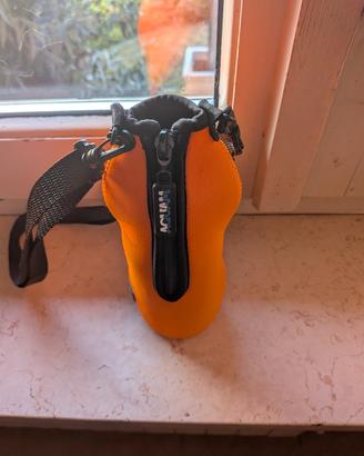 borraccia termica culligan con custodia neoprene