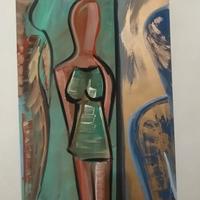 quadro moderno dipinto a mano