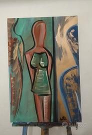 quadro moderno dipinto a mano