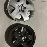 Cerchi da 16” in ferro a 5 razze (lega design)