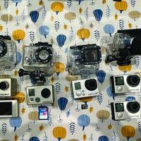 GoPro Hero 1+Hero2+Hero3+Hero4+Hero4+Accessori