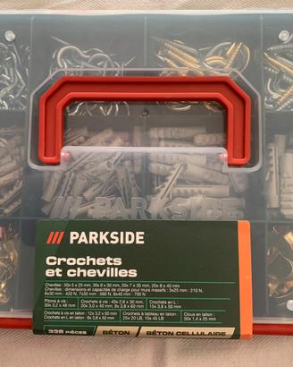 Set tasselli e ganci