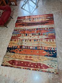 Tappeto in velluto design floreale  per interni d