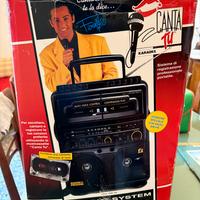 “Canta Tu” karaoke music system con radio