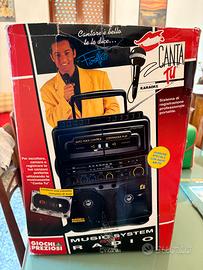 “Canta Tu” karaoke music system con radio