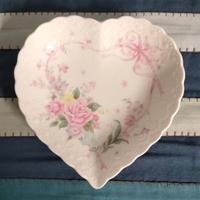 NARUMI Piattino Cuore Bone China Vintage Japan