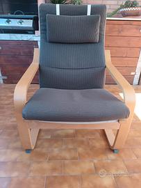 poltrona ikea poang