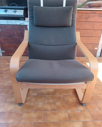 poltrona ikea poang