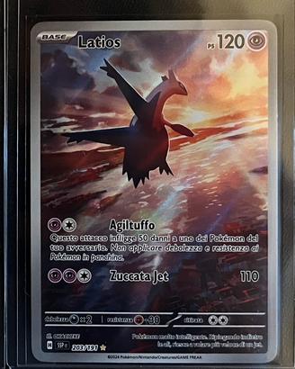 Carta Pokemon Latios 203/191
