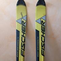 sci  Fischer 180cm con attacchi