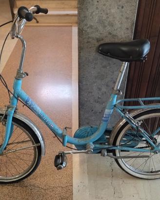 Bicicletta pieghevole tipo Graziella