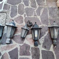 Porta lampada testa palo