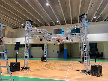 Traliccio americana per spettacoli luci disco