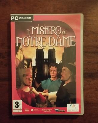 Il mistero di Notre Dame PC videogame Microids.