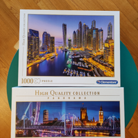 2 Puzzle Clementoni 1000 pezzi