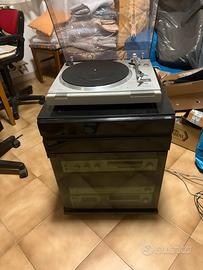 Impianto hi fi Philips con mobiletto