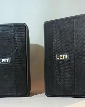 Coppia Casse Passive Professionali LEM MP150