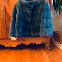 Pelliccia in visone zaffiro